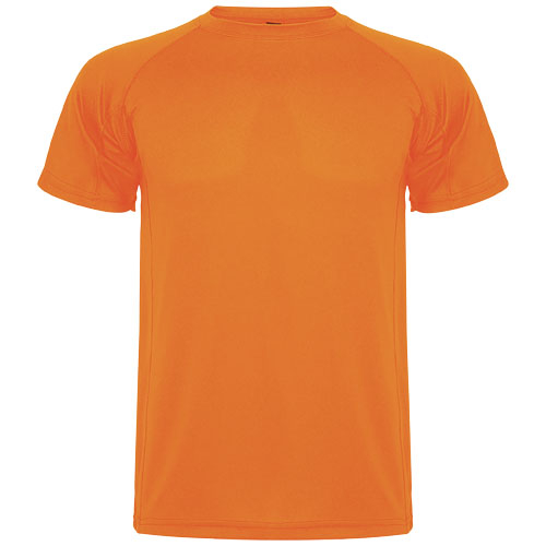 T-shirt sport promotionnel homme 150gr Montecarlo ROLY orange fluo